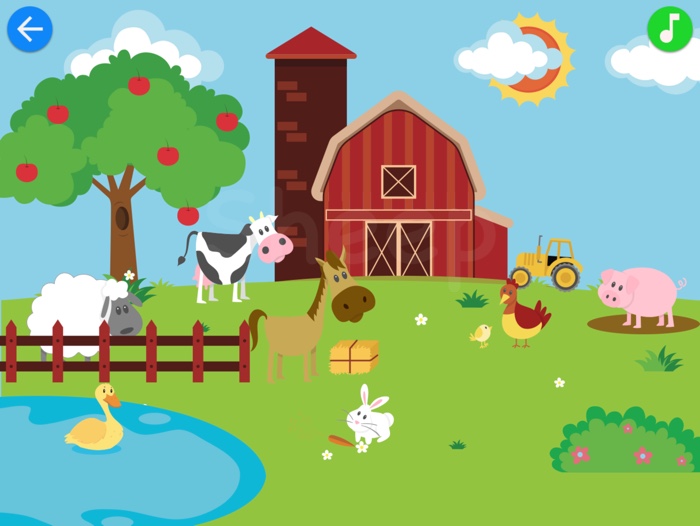 Match & Learn: Farm Animals & More Game