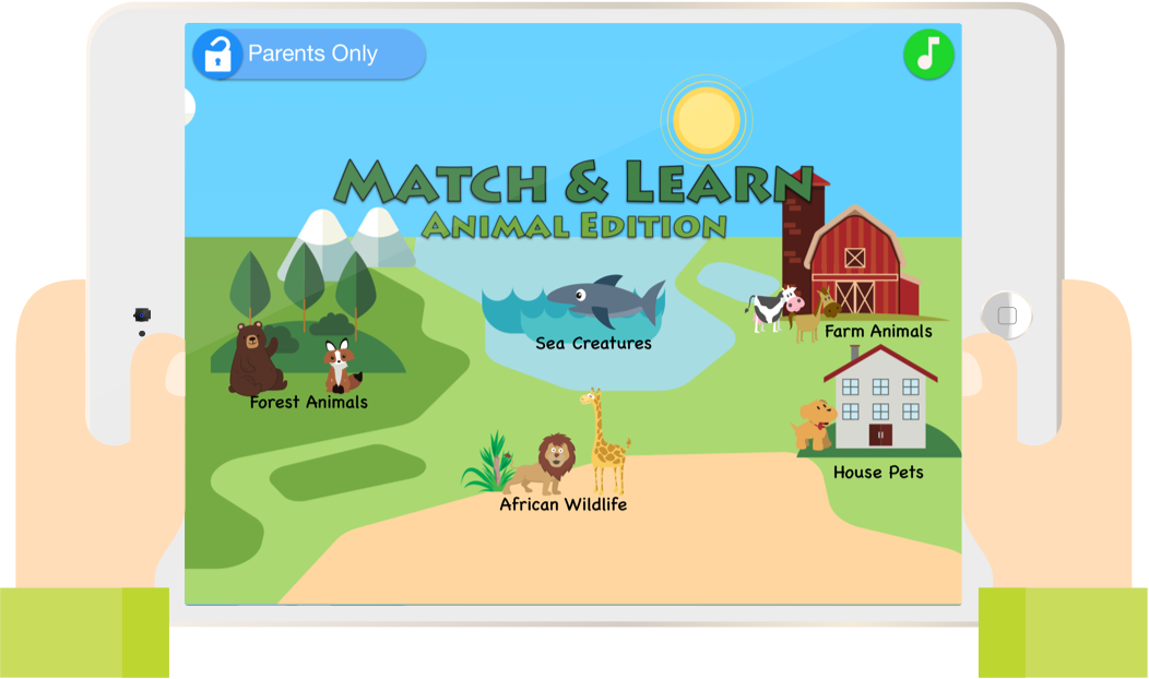 Match & Learn: Farm Animals and More