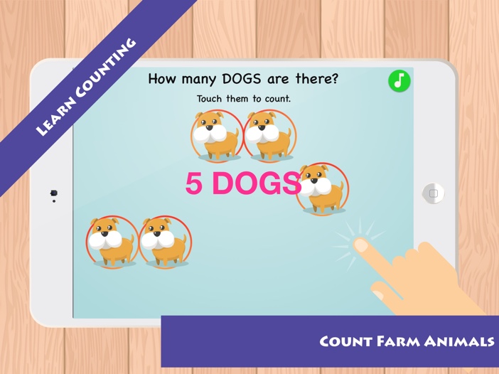 Match & Learn: Learn Counting