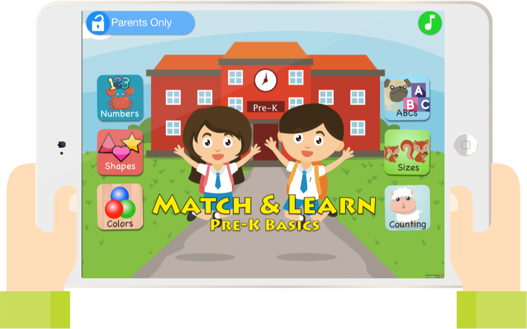 Match & Learn: Pre-K Basics Learning Game